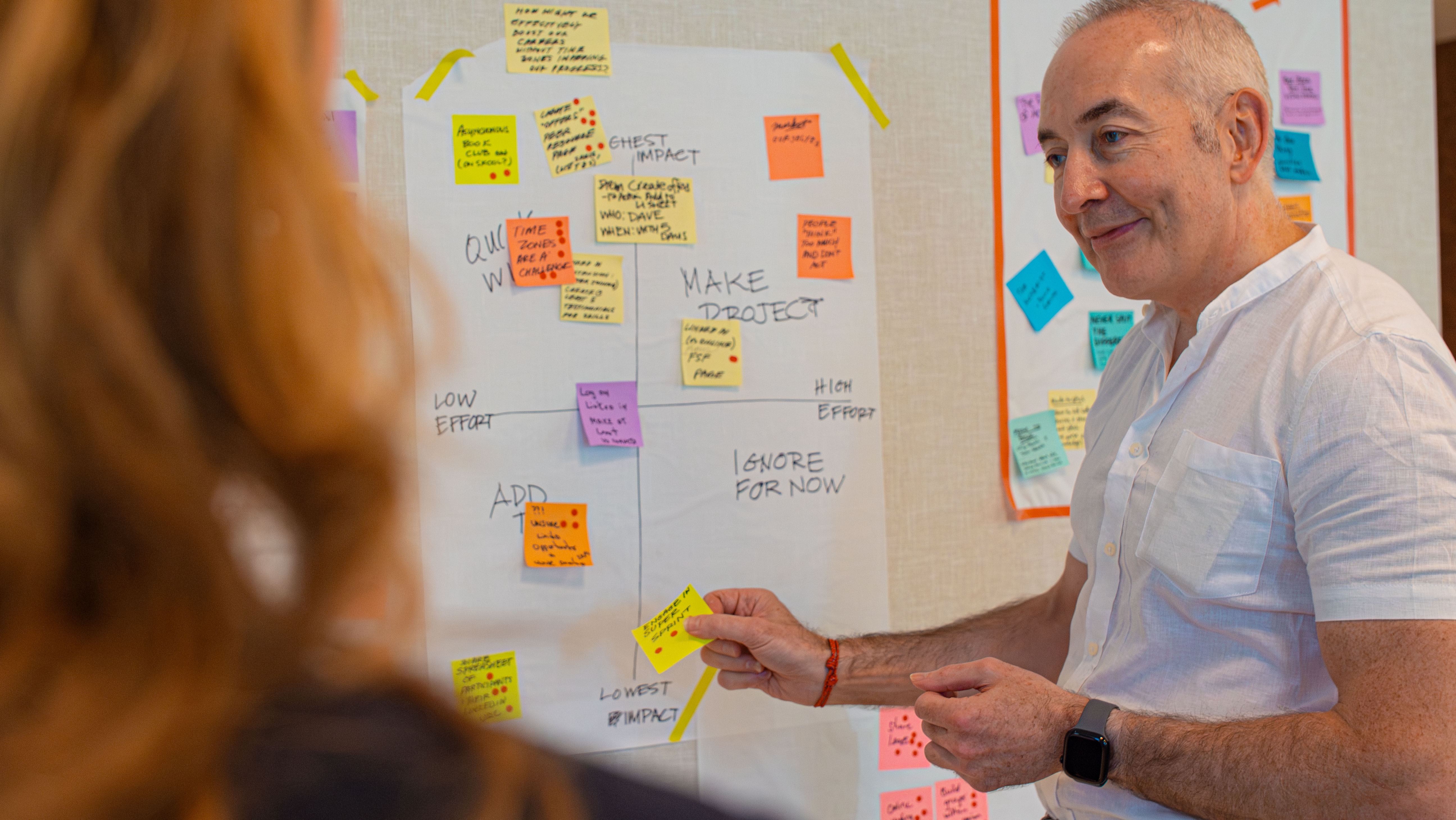 Facilitation workshop in progress