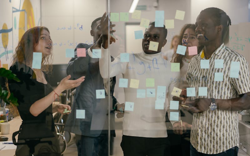 Innovation and brainstorming session